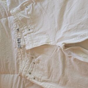 Lucky Straight White Denim Jeans NWOT
